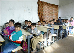 Pakistani students are playing catch up with many areas of the world