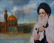 Murals of Muqtada al-Sadr's late father are highly popular