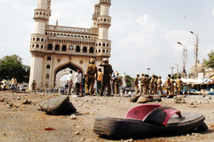 Char Minar gate in Hyderabad