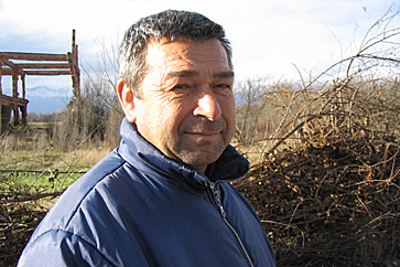 Savo Banjac, a Serb returnee, Berkovo, Kosovo, Barnaby Phillips, Europe diary