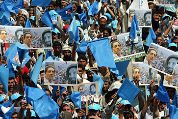 Afghanistan rally