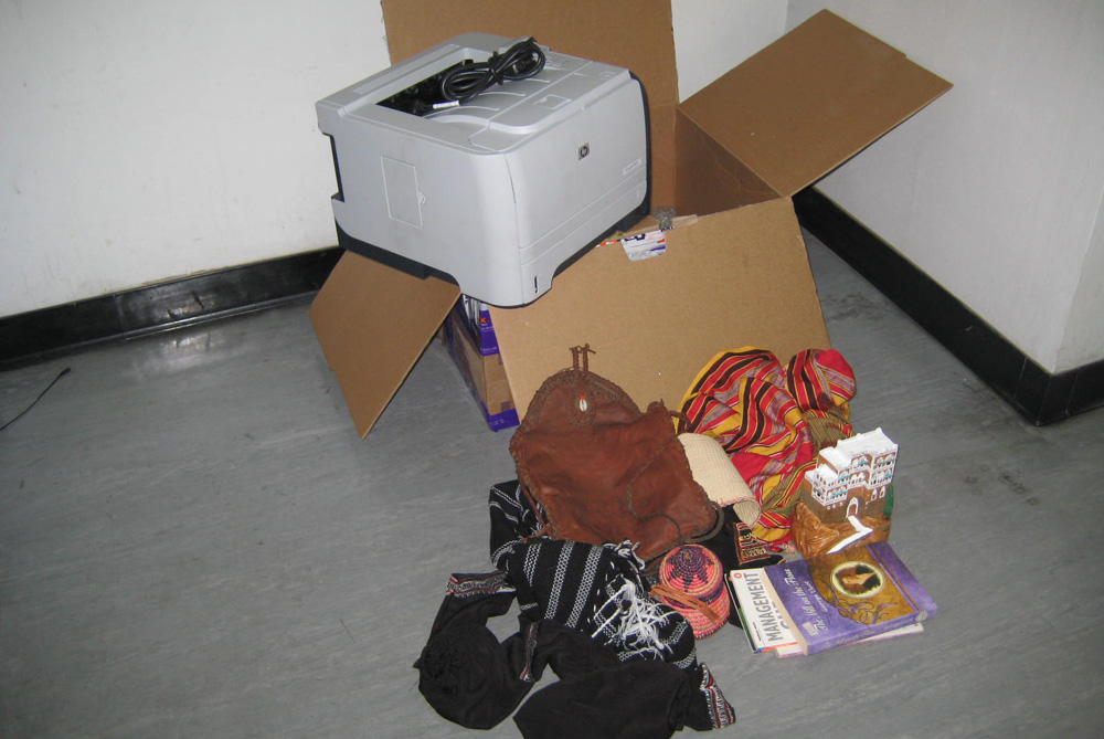 Dubai police image of printer cartridge bomb from Yemen 9