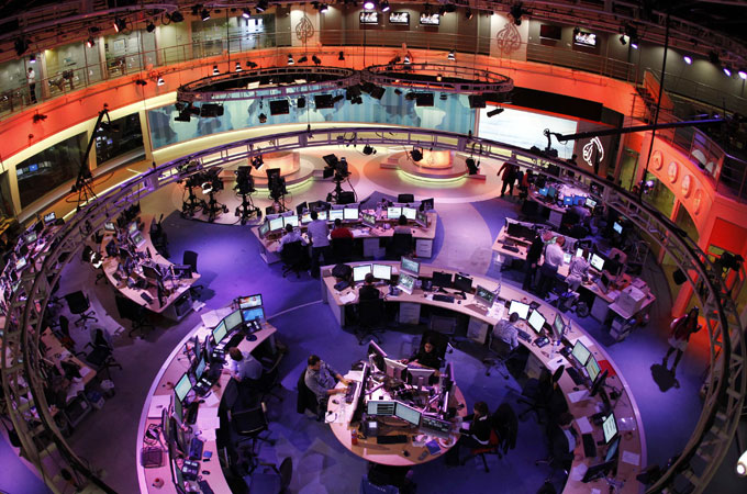 AJE news room