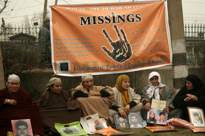 Kashmir disappeared persons Women in the park
