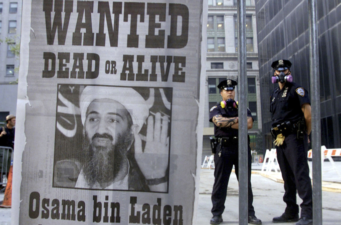 bin laden - wanted poster