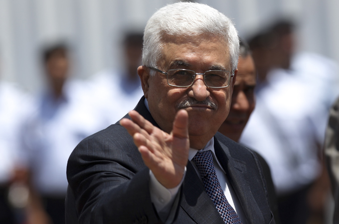 Mahmoud Abbas in Ramallah
