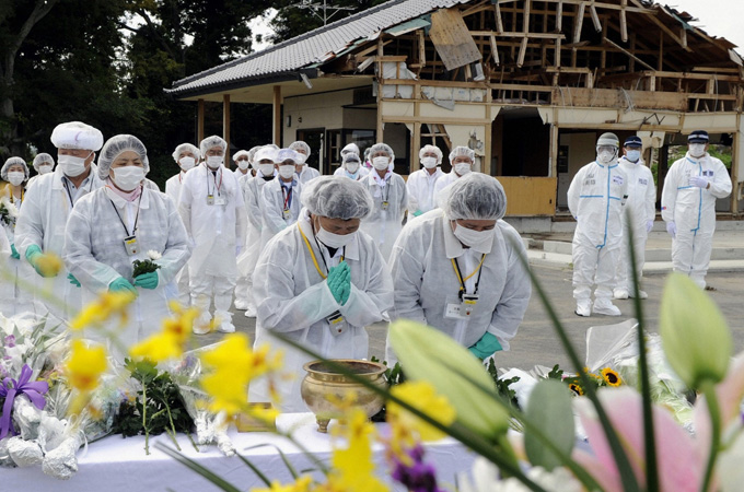 Funeral, Fukishima