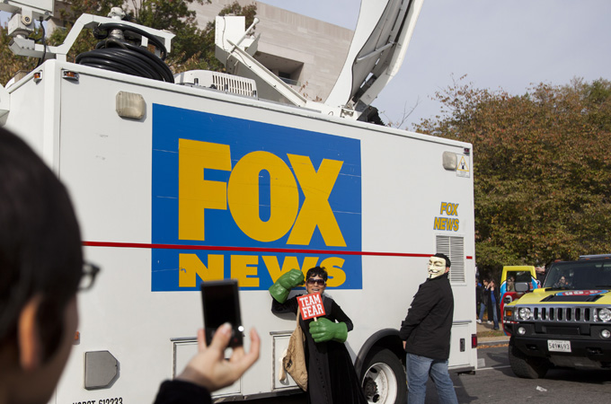 Fox News truck
