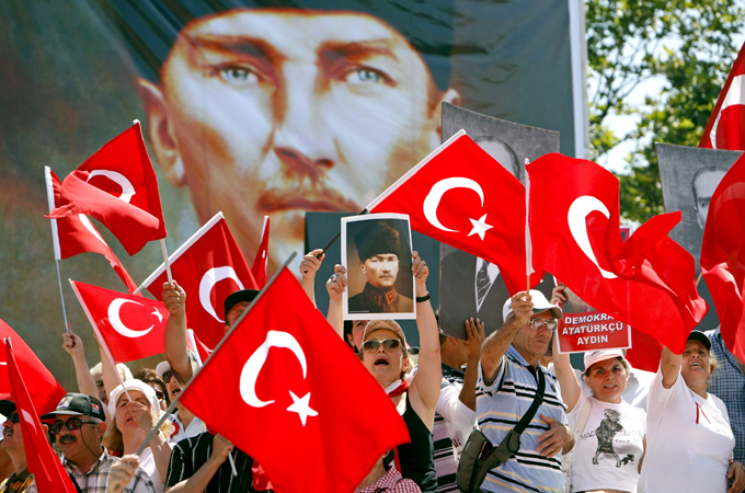 Ataturk rally