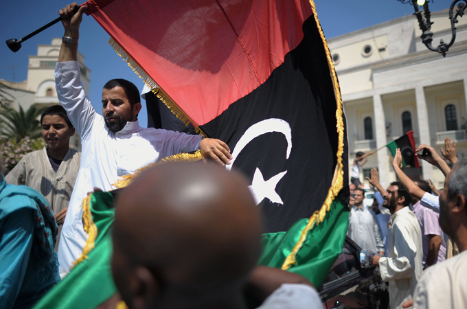 Tripoli protestors