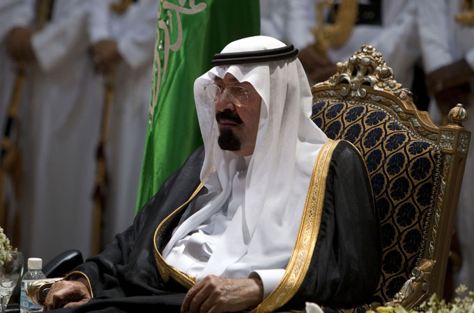 King Abdullah Bin Abdulaziz Al Saud saudi arabia