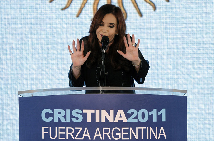 Christina Fernandez speaking