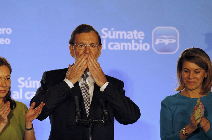 Spain shifts to the right in landslide vote