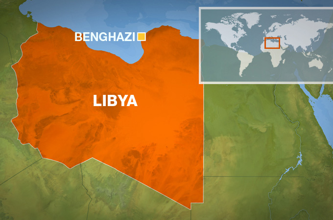 benghazi map