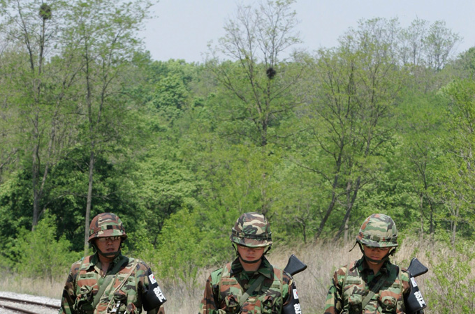 South Korean soldiers