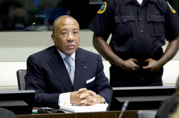 Former Liberian President Charles Taylor