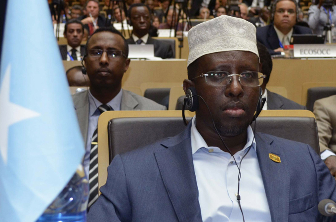 Somalia''s President Sheik Sharif Ahmed