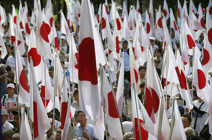 Anti-China protests in Japan
