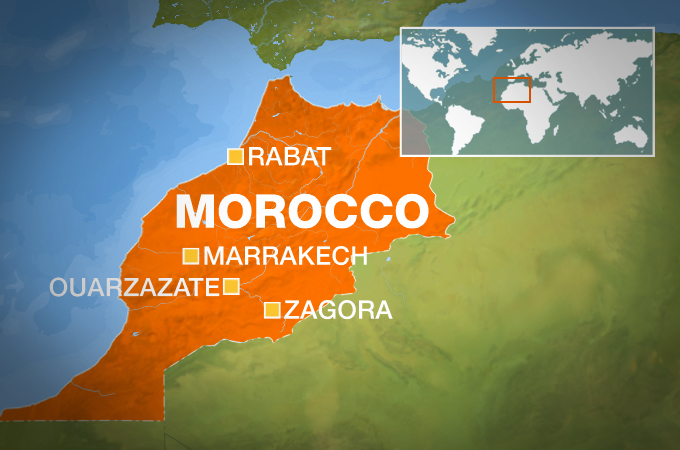 Morocco Map