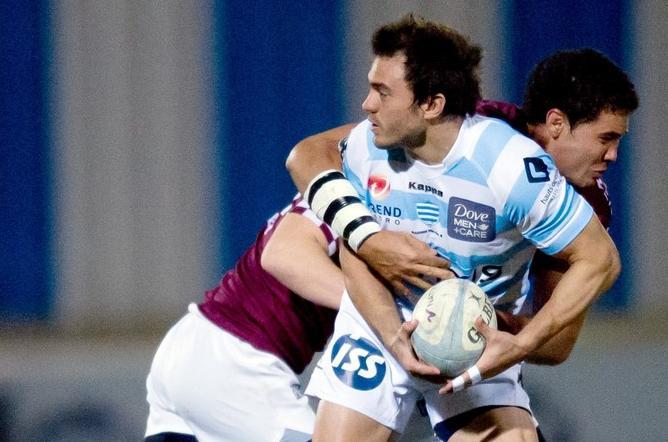 Racing-Metro''s fly-half Juan Martin Hern