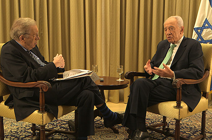 the frost interview - shimon peres
