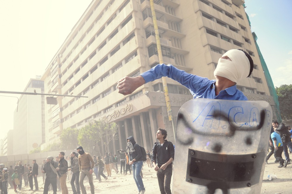 Clashes as Egyptians mark uprising