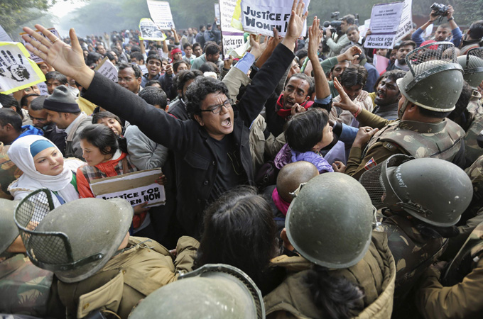 India rape protests
