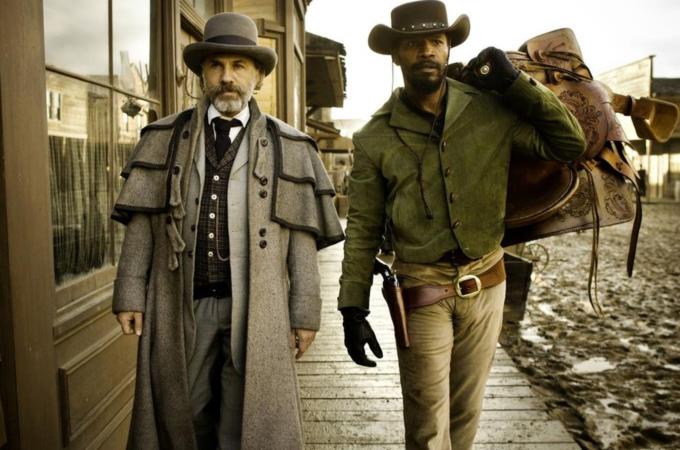 Christoph Waltz Jamie Foxx