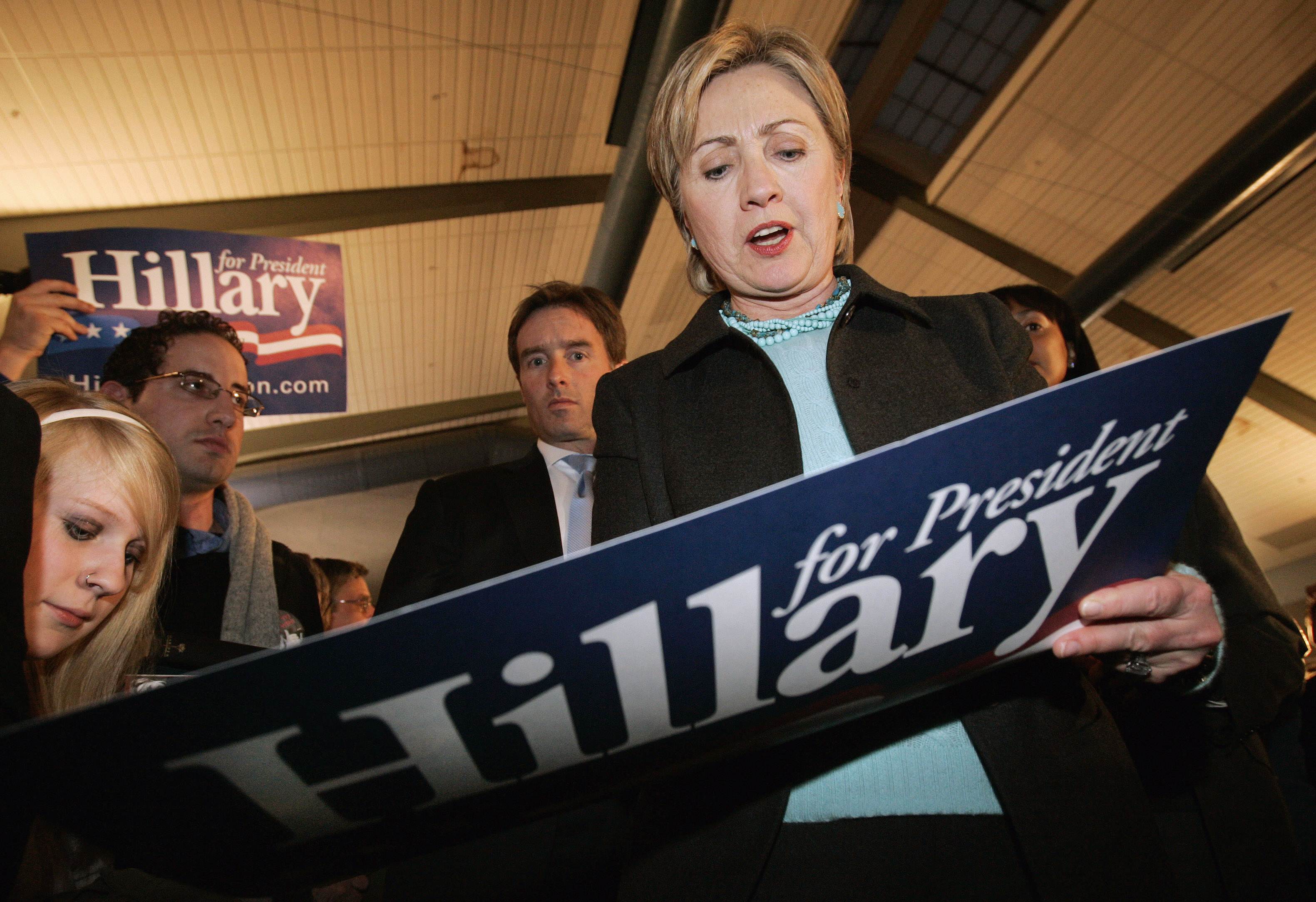 Clinton's four years as America's top diplomat have given her an iconic status around the world [Reuters]