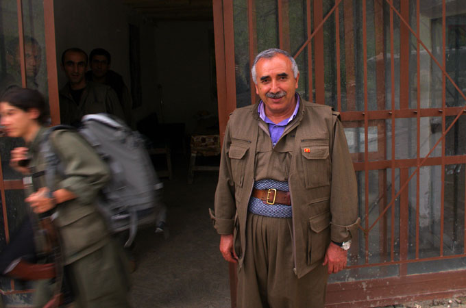 Murat Karayilan, PKK leader [Richard Hall/Al Jazeera]