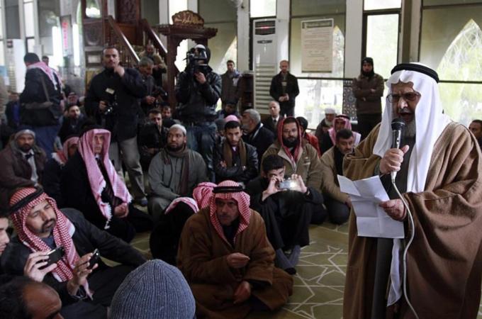 Jordanian Muslim Brotherhood demonstrate in Amman