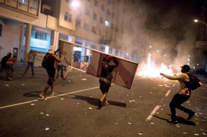 BRAZIL-UNREST-SPORT-FBL-WC2014