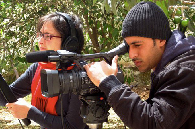 Mohammad al-Azzeh, camera operator [Jessica Purkiss/Al Jazeera]