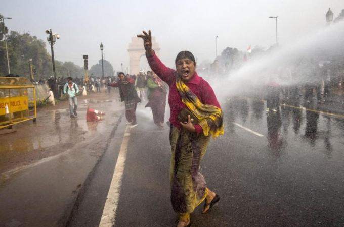 Protests In New Delhi Against Current Rape Laws