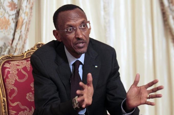 President Paul Kagame of Rwanda answers