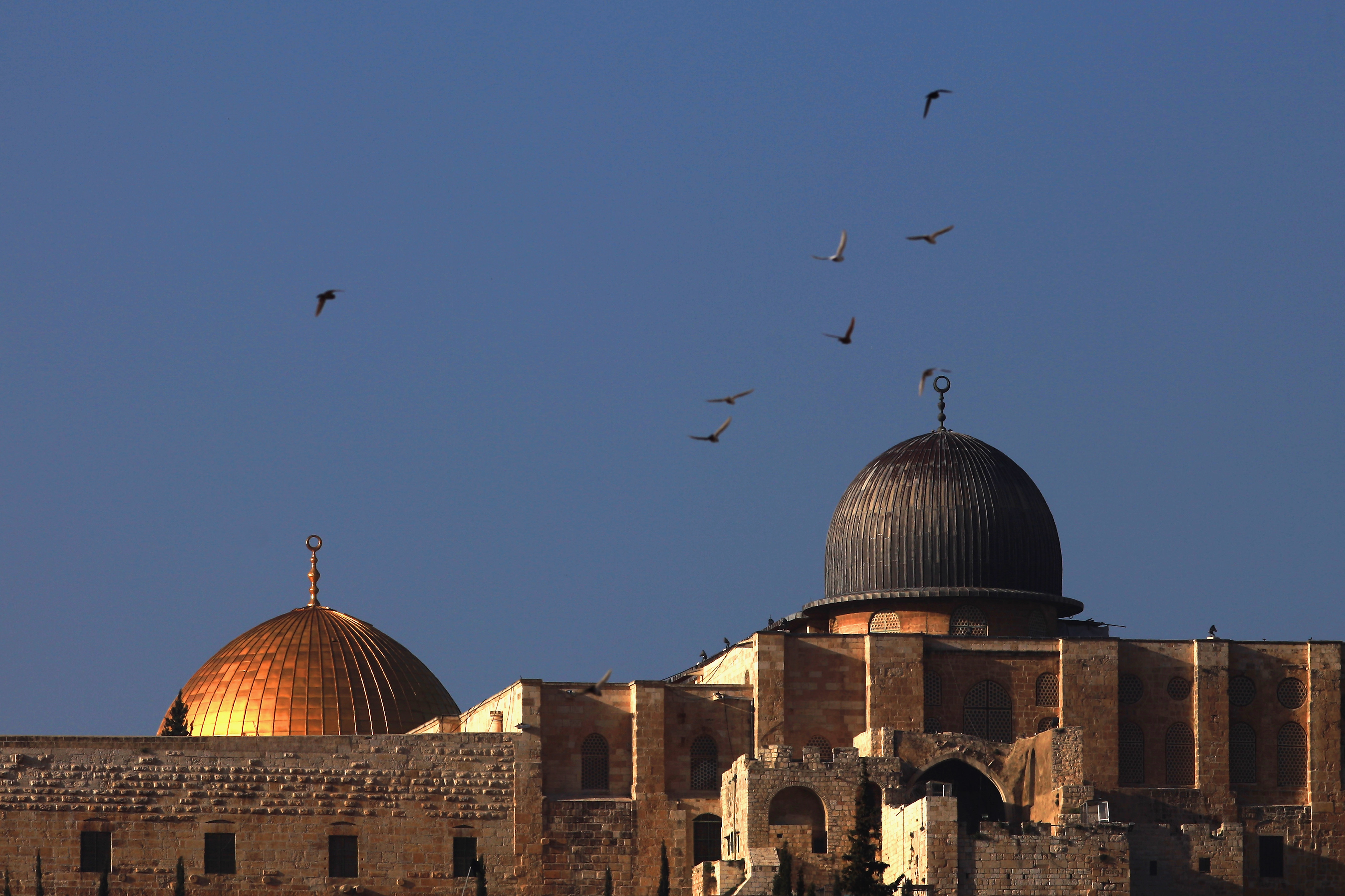 The al-Aqsa Mosque is one of Islam's three most holy sites [Getty Images]