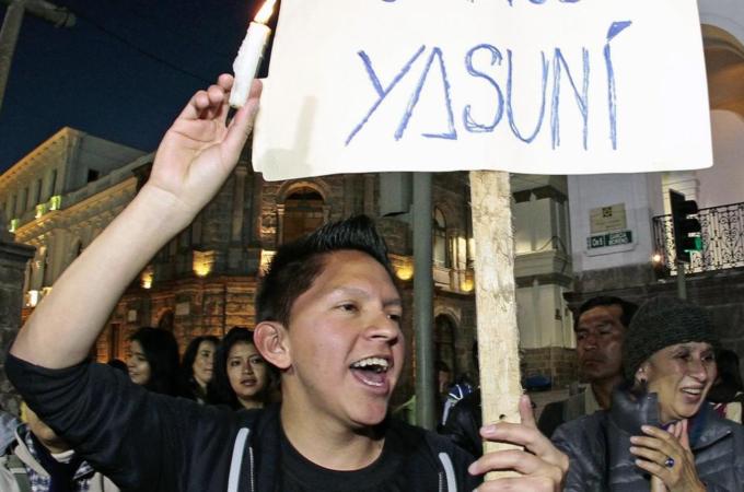 ECUADOR-AMAZON-OIL-PROTEST