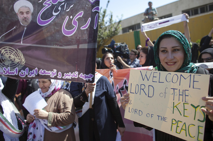 Hassan Rouhani's election brought hope to Iranians [GALLO/GETTY]