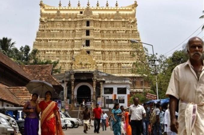 In 2011, gold worth about $20 bn was discovered inside Sree Padmanabhaswamy Temple in Kerala [File: AP]