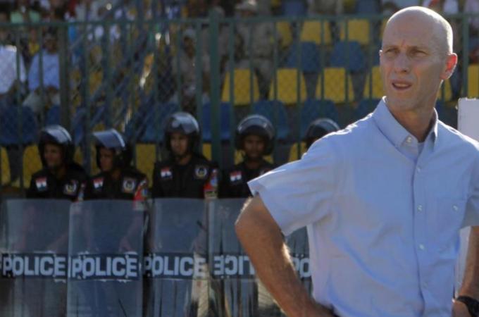 Coping with civil unrest and a cancelled league are just two tests facing Bradley as he aims for qualification [Reuters]