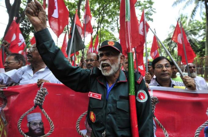 Bangladesh is deeply divided politically and socially over the tribunals [Reuters]