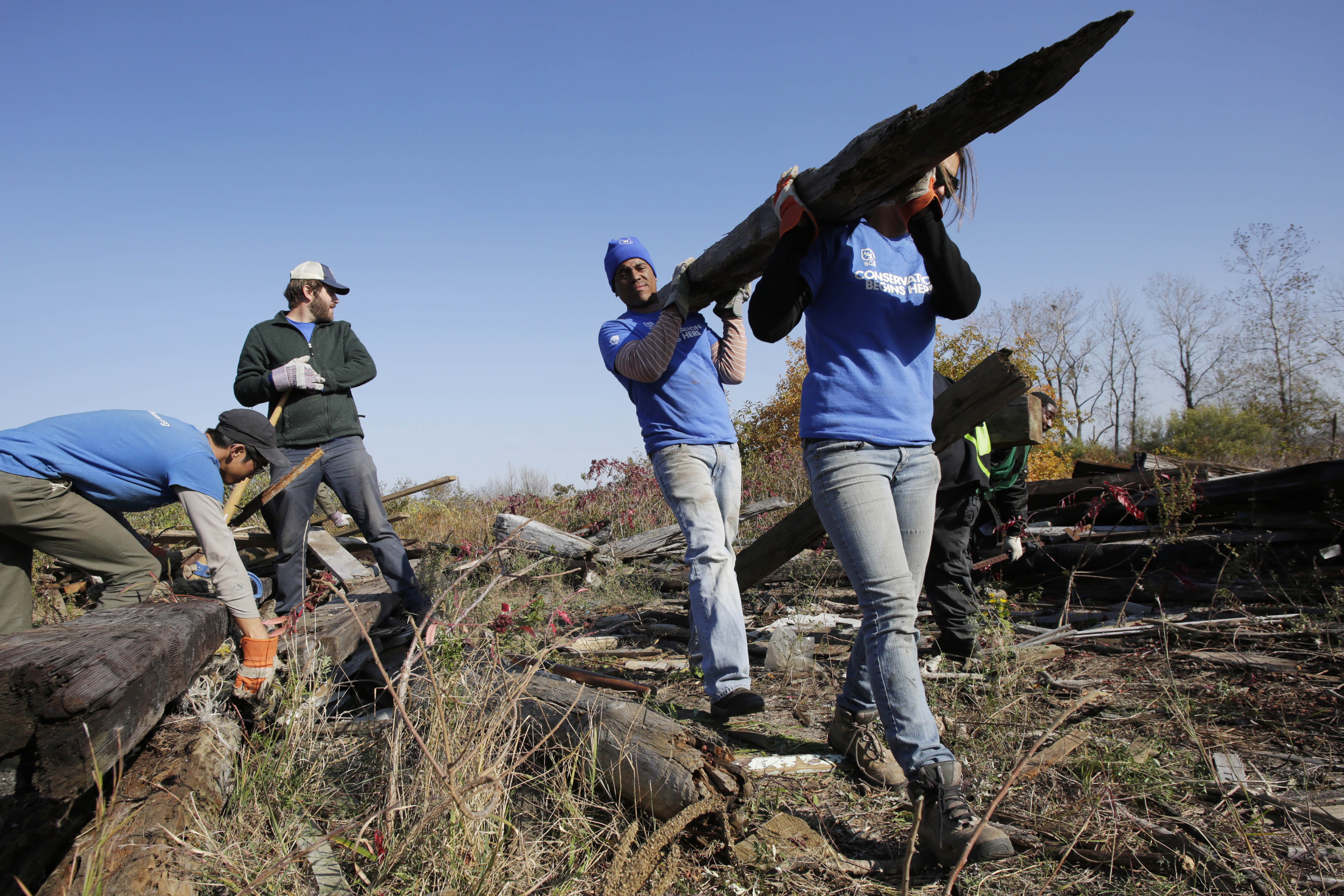 Poorer communities have not been able to recover completely from the destruction that Hurricane Sandy brought [AP]