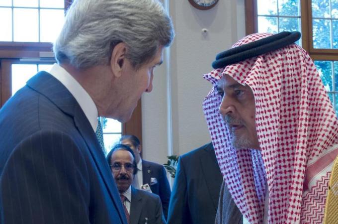 The Saudi agenda in Geneva II is to push towards the removal of Assad from power [EPA]