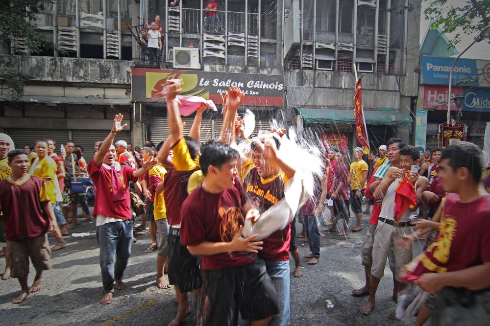 An estimated 10 million Filipino Catholics participated in a procession to celebrate the feast of the Black Nazarene.