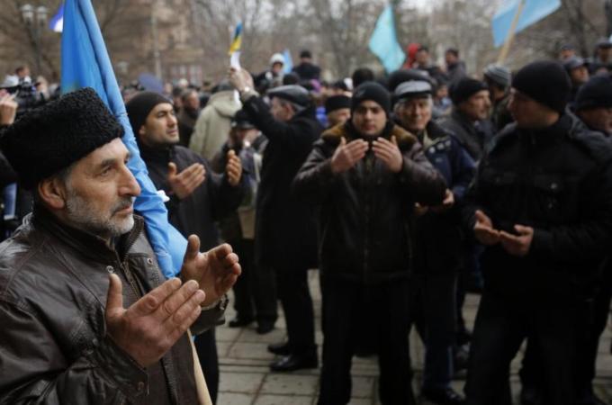 Crimean Tatars are a major force in the peninsula which cannot be ignored whatever outcome will prevail in the conflict, writes Gilfanov [AP]
