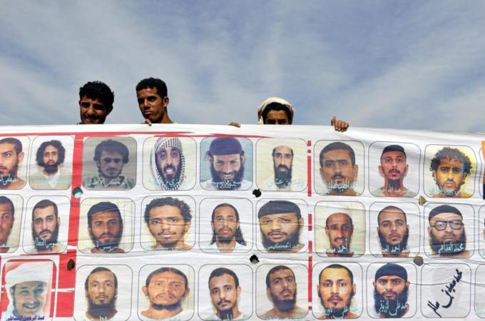 Dozens of Guantanamo prisoners who have not been tried still await release [EPA]