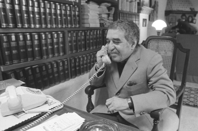 Nobel Prize winner Gabriel Garcia Marquez died on April 17 [AP]