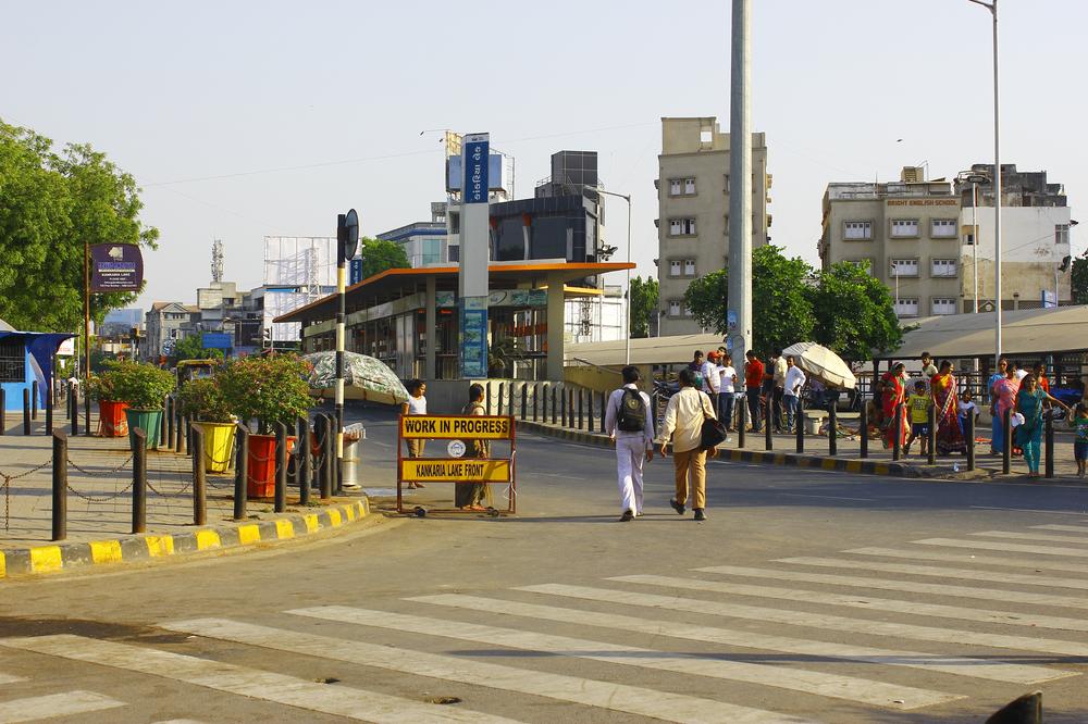 <p>This is the entrance of Maninagar, a constituency Narendra Modi has represented since 2002. A middle class area in southern Ahmedabad, Maninagar has seen a complete transformation with infrastructural facilities created by the state and civic authorities.</p>