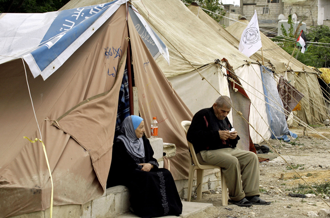 Thousands of Palestinian refugees fled to Lebanon following the March 2011 uprising in Syria [EPA]