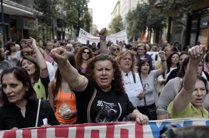 Greece's taxpayers will bear the burden of their government's controversial privatisation programme, writes Baboulias [AFP]